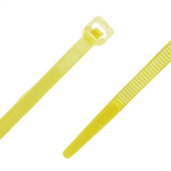 Ty It Nylon Cable Tie Yellow 300mm X 4 8mm Bag of-preview.jpg